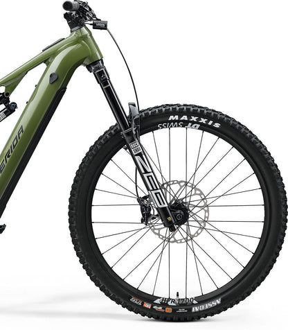 Merida eOne-Eighty 900 Electric Full Suspension Mountain Bike 2025 - Glossy Anaconda Green