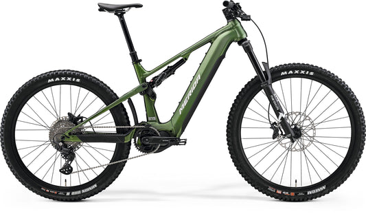 Merida eOne-Sixty 675 Electric Full Suspension Mountain Bike 2024 - Green