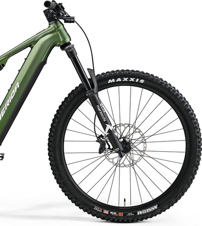 Merida eOne-Sixty 675 Electric Full Suspension Mountain Bike 2024 - Green