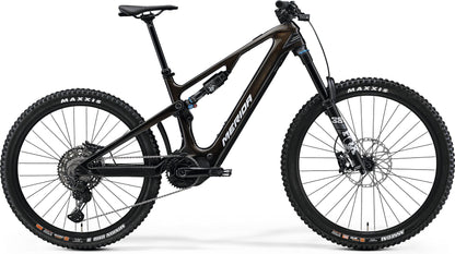 Merida eOne-Sixty 7000 Electric Full Suspension Mountain Bike 2024 - Gold