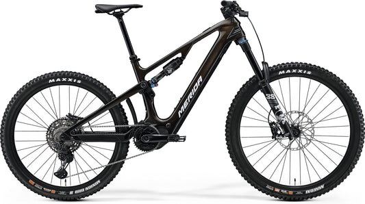 Merida eOne-Sixty 7000 Electric Full Suspension Mountain Bike 2024 - Gold