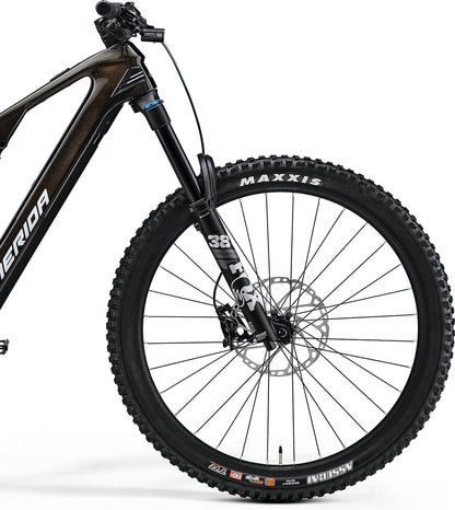 Merida eOne-Sixty 7000 Electric Full Suspension Mountain Bike 2024 - Gold