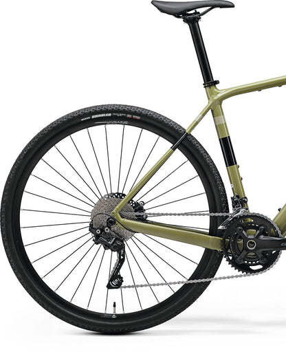 Merida eSilex 400 Electric Gravel Bike 2025 - Green