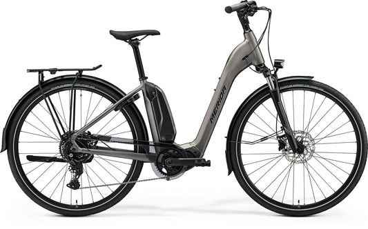 Merida eSpresso City 300 EQ SE Electric Hybrid Bike 2026 - Silk Warm Slate Grey