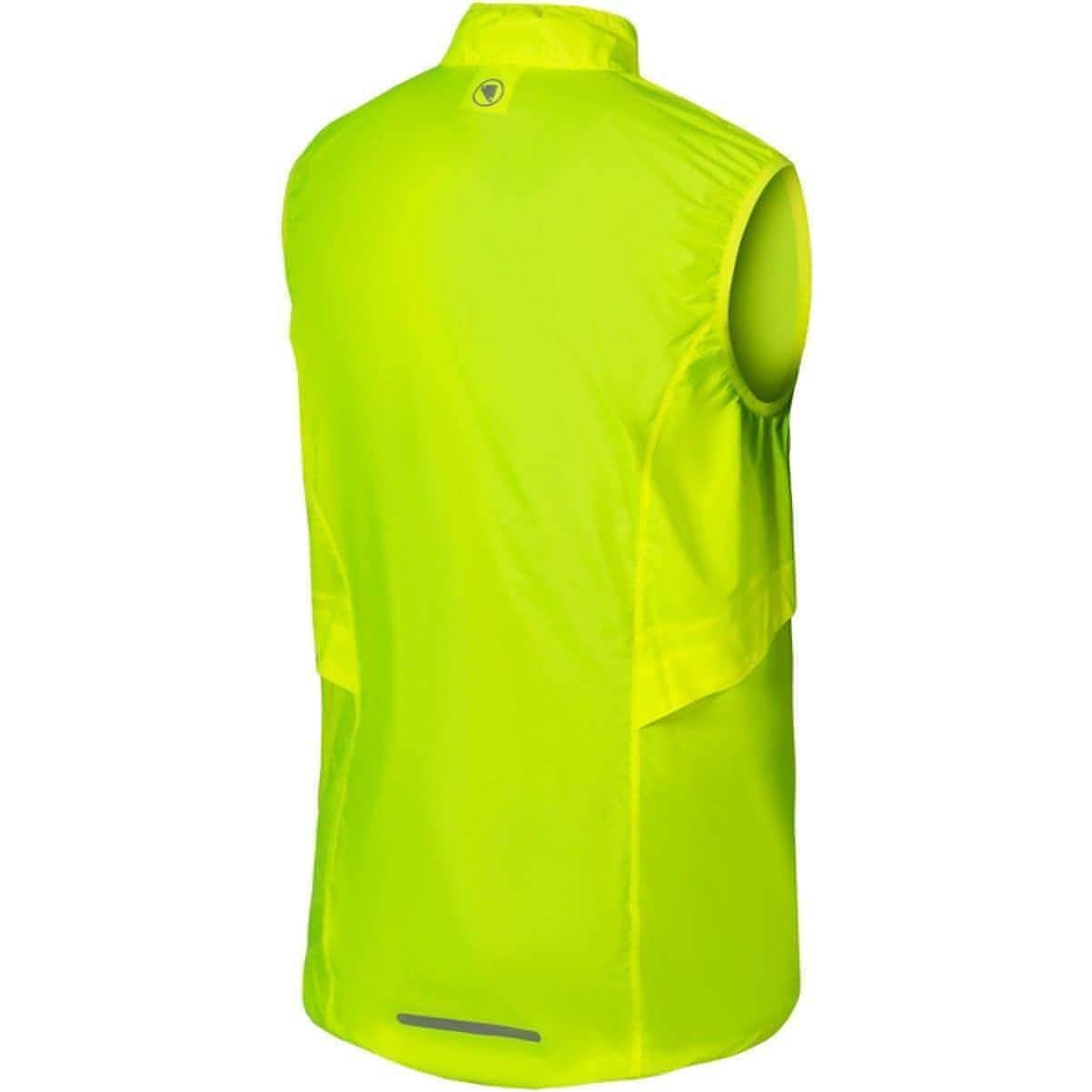 Endura Pakagilet Mens Cycling Gilet - Yellow - Start Fitness