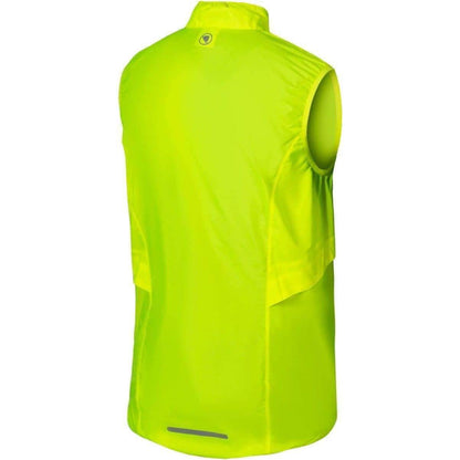 Endura Pakagilet Mens Cycling Gilet - Yellow - Start Fitness