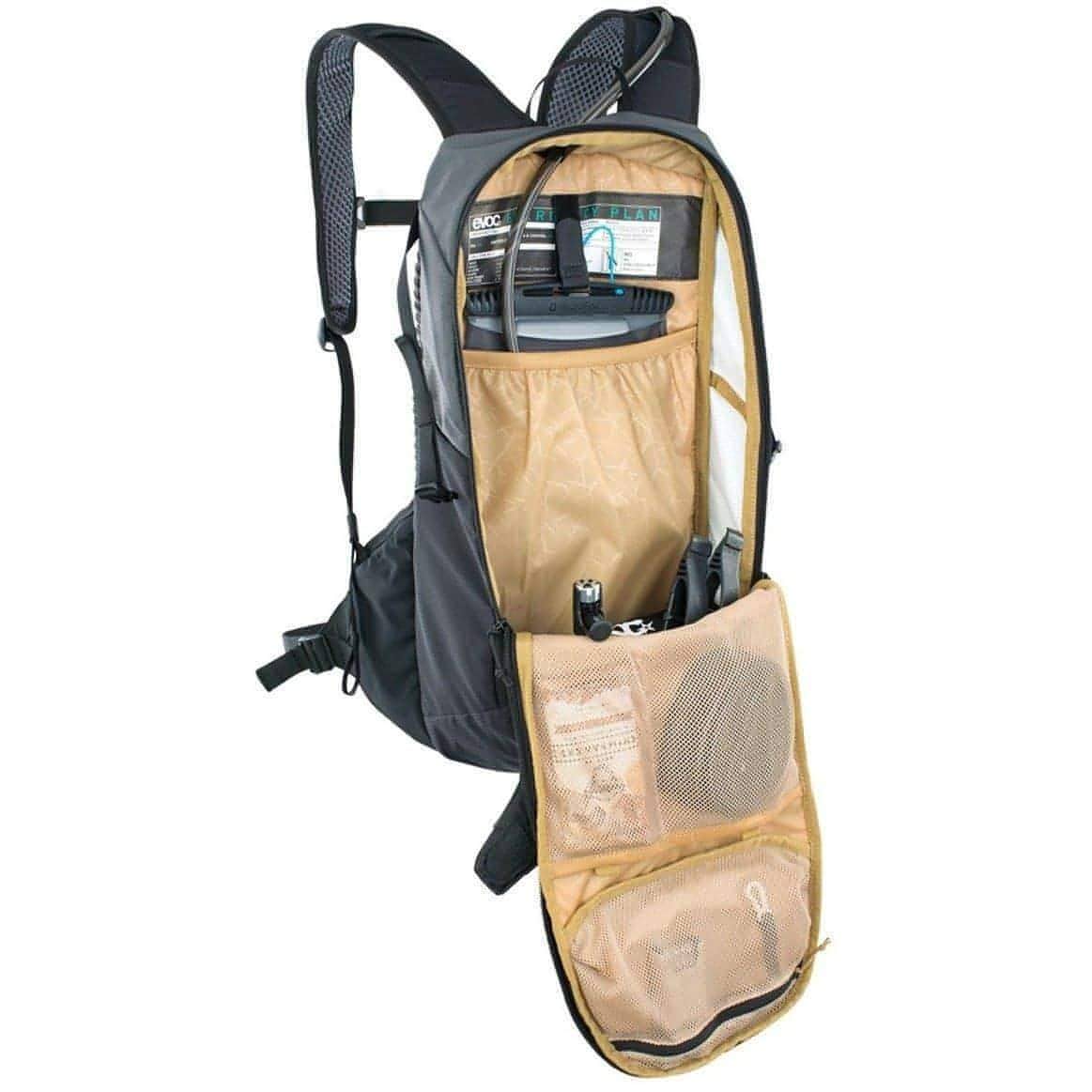 Evoc Ride Performance 12L Hydration Backpack With 2L Bladder - Grey 4250450724889 - Start Fitness