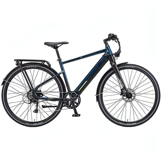 Ezego Commute INT Mens Electric Hybrid Bike - Green - Start Fitness