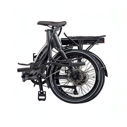 Ezego Fold LS Electric Folding Bike - Grey 5060629561257 - Start Fitness