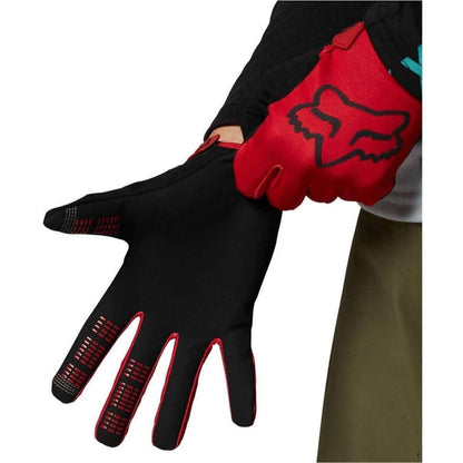 Fox Ranger Full Finger Cycling Gloves - Red - Start Fitness