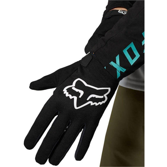 Fox Ranger Full Finger Junior Cycling Gloves - Black - Start Fitness