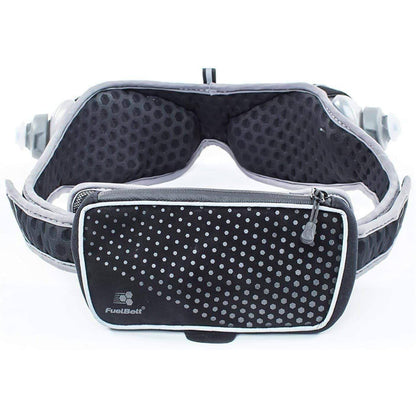 FuelBelt Helium Ergo Hydration Bottle Belt - Black 096506000484 - Start Fitness