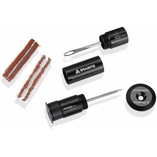 Granite Stash Handlebar Tyre Plug Kit - Black 4710139333554 - Start Fitness