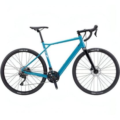 GT eGrade Bolt Electric Gravel Bike 2021 - Blue - Start Fitness