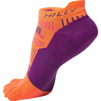 Hilly Toe Running Socklet - Orange - Start Fitness