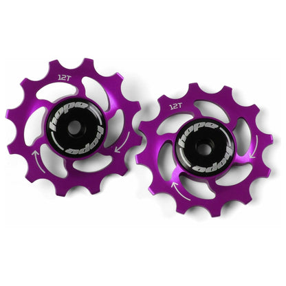Hope 12 Tooth Coloured Jockey Wheels - Pair 5056033435260 - Start Fitness