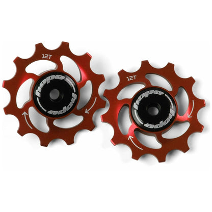 Hope 12 Tooth Coloured Jockey Wheels - Pair 5056033435277 - Start Fitness