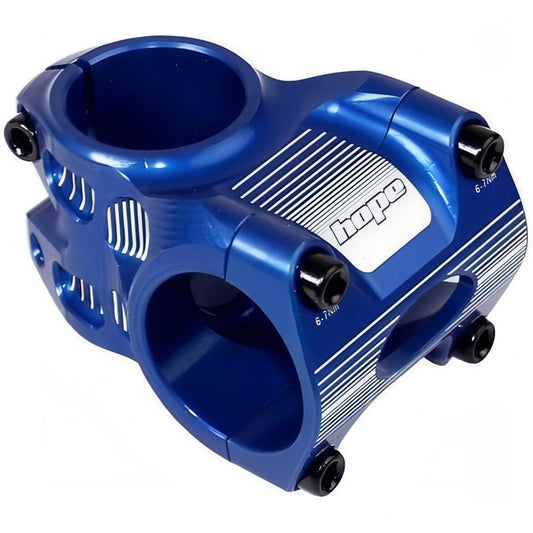 Hope AM Mountain Bike Stem 0 Deg OS - Blue 5055168071466 - Start Fitness