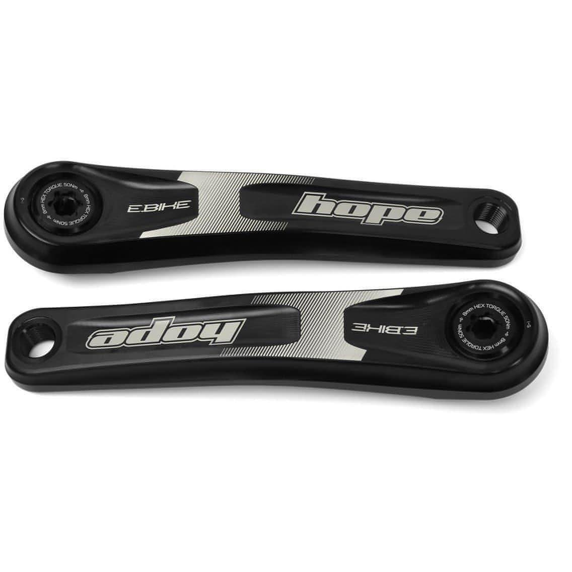 Hope E-Bike Crankset 165mm - Black 5056033471961 - Start Fitness