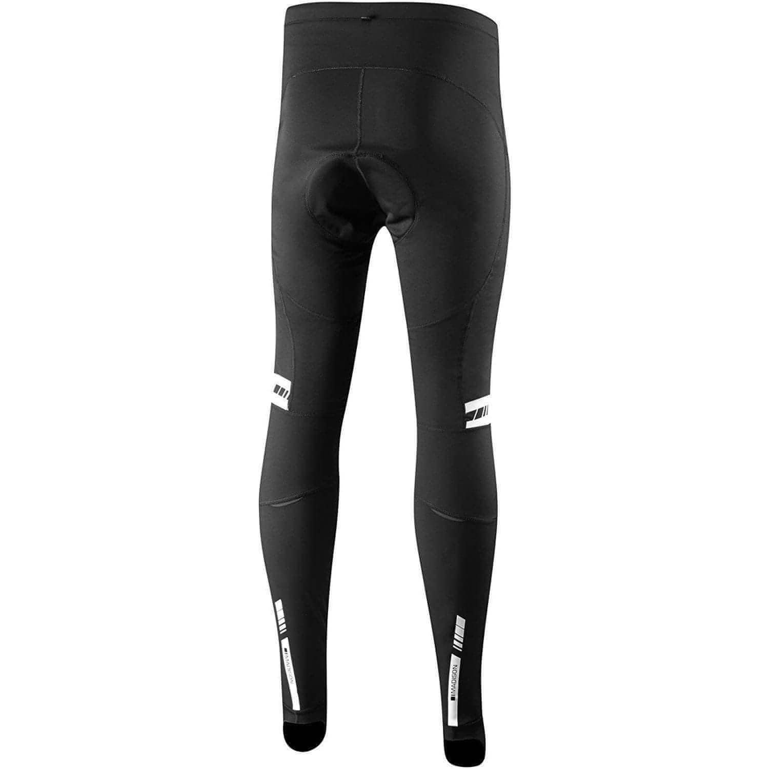Madison Sportive Shield Softshell (With Pad) Mens Cycling Tights - Black - Start Fitness