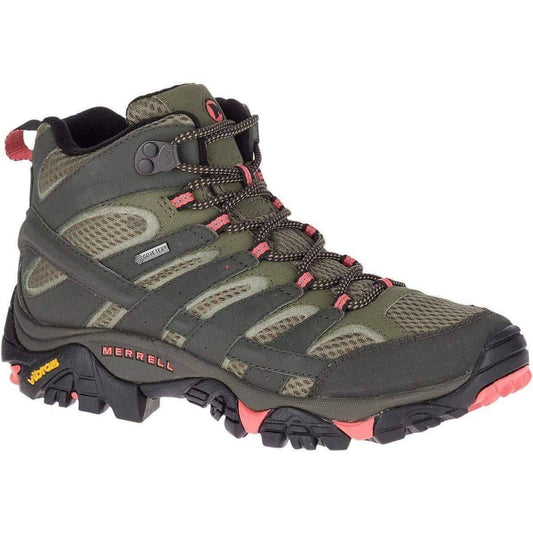 Merrell Moab 2 Mid Gore-Tex Womens Walking Boots - Grey - Start Fitness