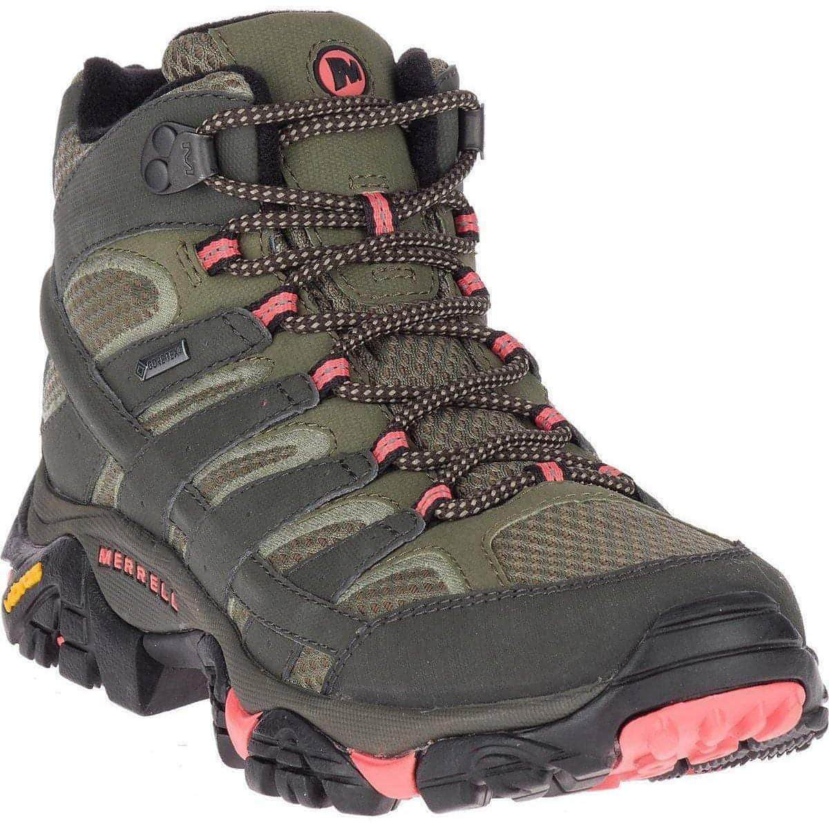 Merrell Moab 2 Mid Gore-Tex Womens Walking Boots - Grey - Start Fitness