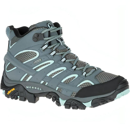 Merrell Moab 2 Mid GTX Womens Walking Boots - Blue - Start Fitness