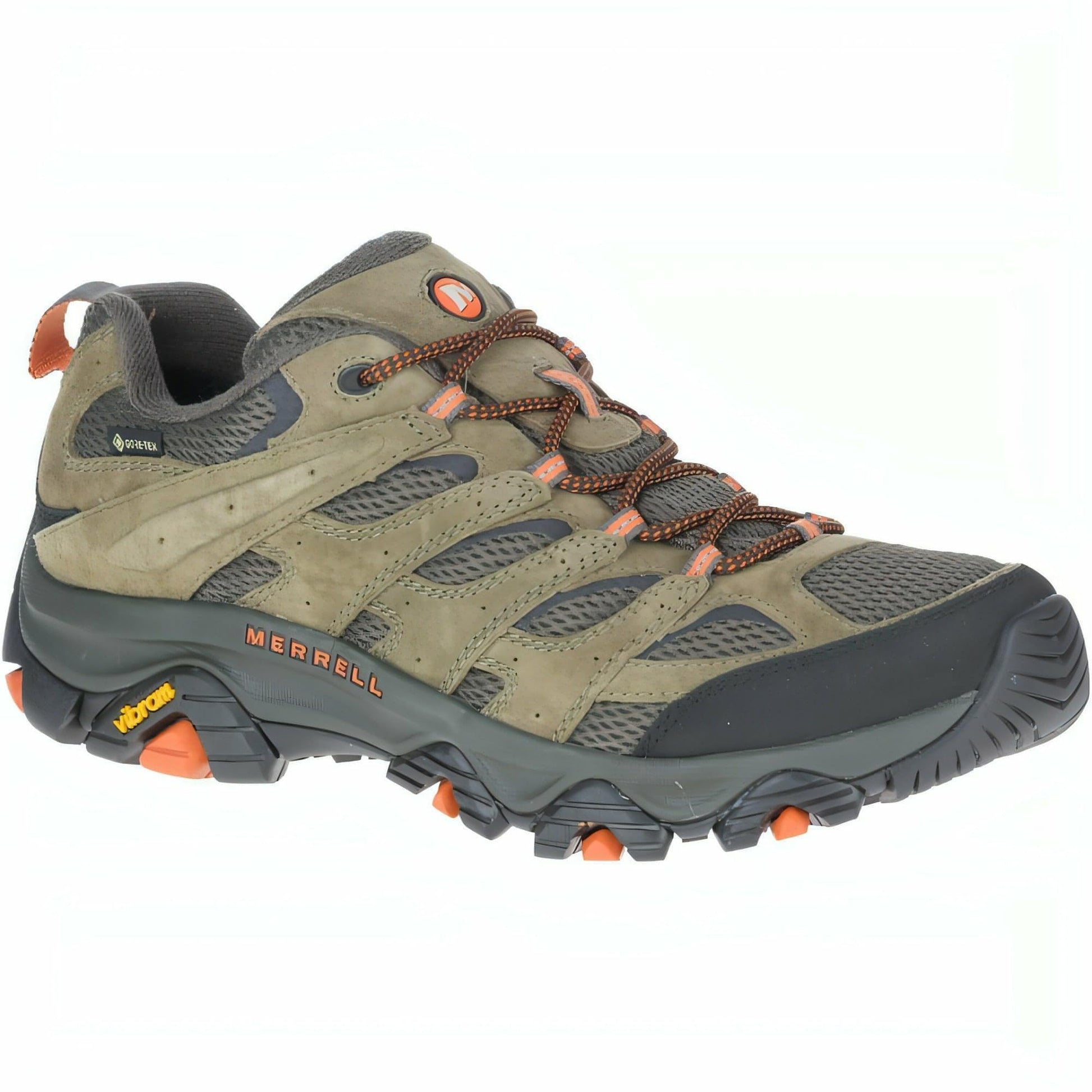 Merrell Moab 3 GTX Mens Walking Shoes - Green - Start Fitness
