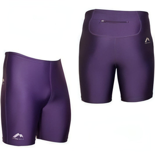 More Mile Boltz Running Short Tights Mens Sprint Short - Purple 5060239540178 - Start Fitness