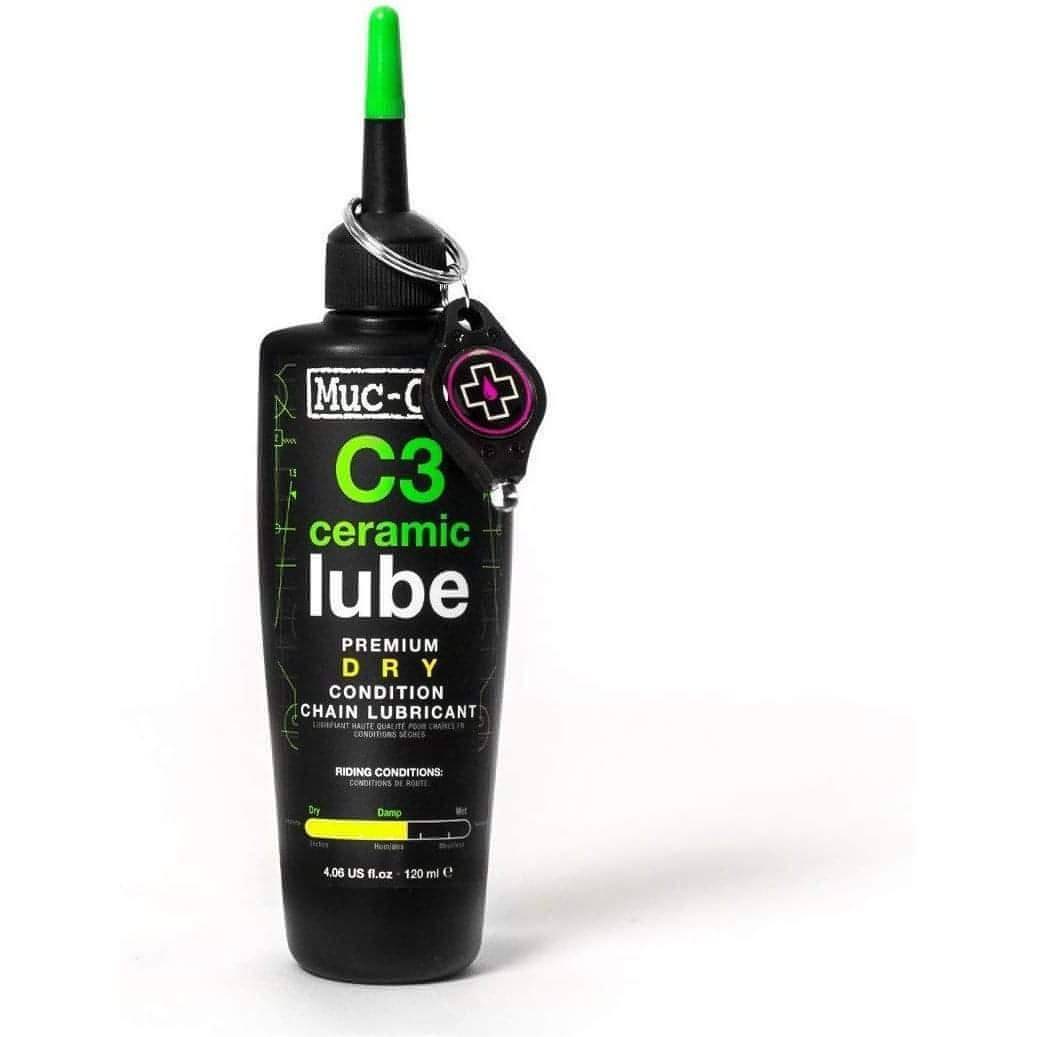 Muc-Off C3 Ceramic Dry Lube Bike Chain Lubricant 120ml 5037835872002 - Start Fitness