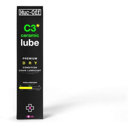 Muc-Off C3 Ceramic Dry Lube Bike Chain Lubricant 120ml 5037835872002 - Start Fitness
