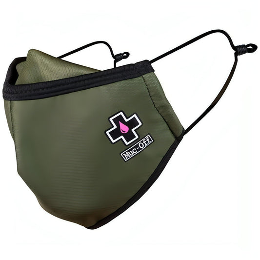 Muc-Off Reusable Face Mask - Green - Start Fitness