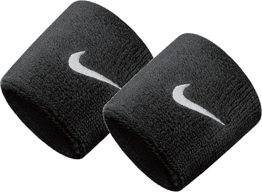 Nike Swoosh Wristbands (1 pair) - Black