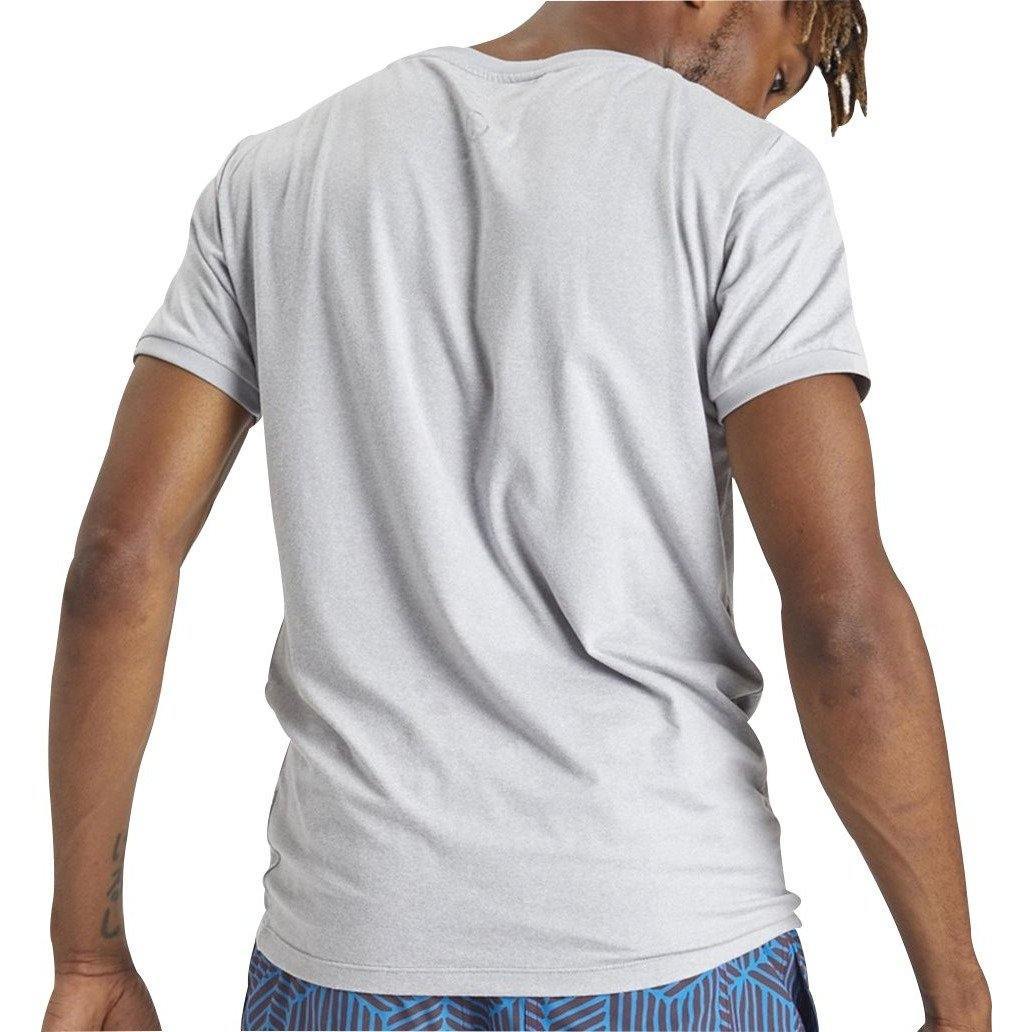 Ohmme Astral Short Sleeve Mens Yoga Top - Grey - Start Fitness