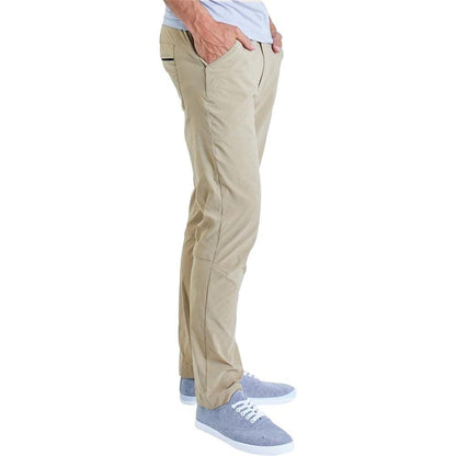 Ohmme Discovery Mens Chinos Yoga Pants - Beige - Start Fitness