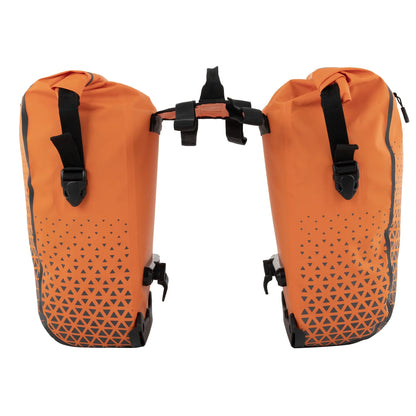 Oxford Aqua V 32 Extreme Visibility Double Pannier Bag - Orange