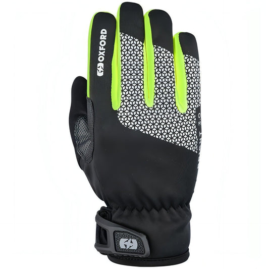 Oxford Bright 3.0 Full Finger Cycling Gloves - Black - Start Fitness