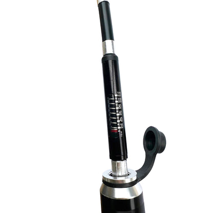 Kranx Strato-Plus Road Mini-Pump with Guage - Black