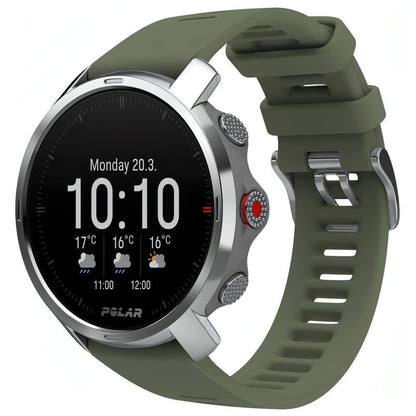 Polar Grit X Outdoor GPS Multisport Watch - Green 725882054230 - Start Fitness