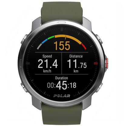 Polar Grit X Outdoor GPS Multisport Watch - Green 725882054230 - Start Fitness