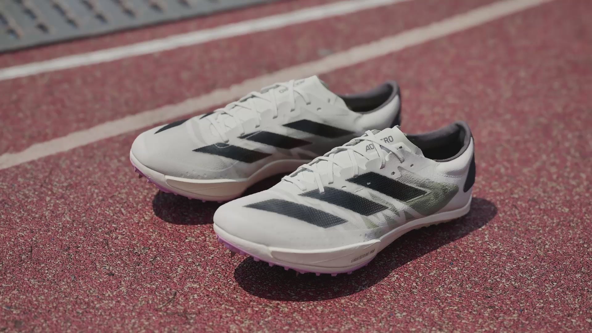 adidas Adizero Ambition Running Spikes - White – Start Fitness