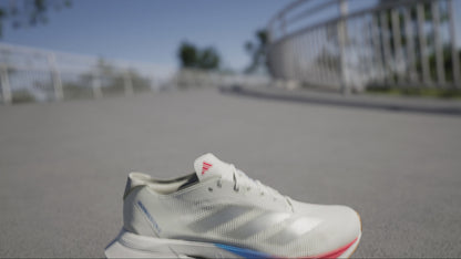 adidas Adizero Boston 12 Womens Running Shoes - White