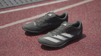 adidas Distancestar Running Spikes - Black