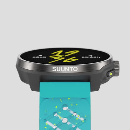 Suunto Race S Titanium Courtney Dauwalter Edition GPS Sports Watch - Blue