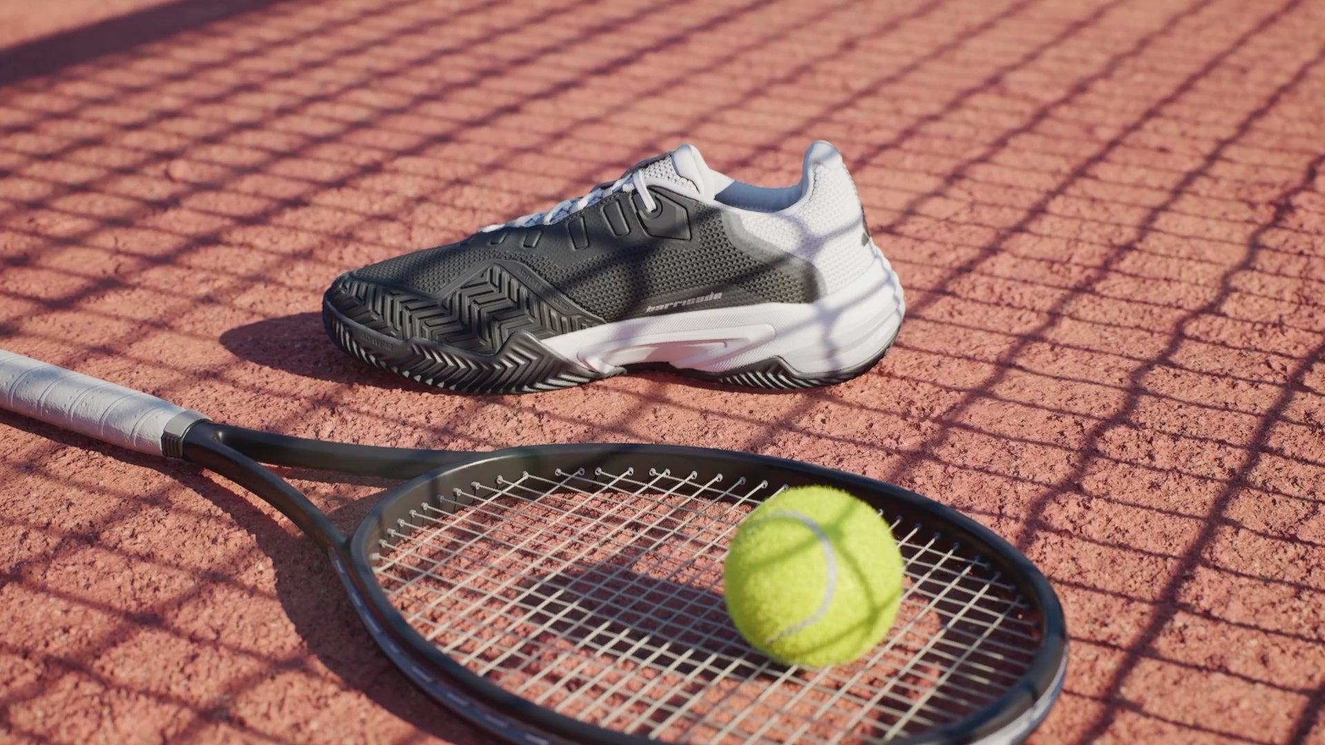 adidas Barricade 13 Clay Mens Tennis Shoes - Black – Start Fitness