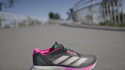 adidas Adizero Boston 12 Womens Running Shoes - Grey
