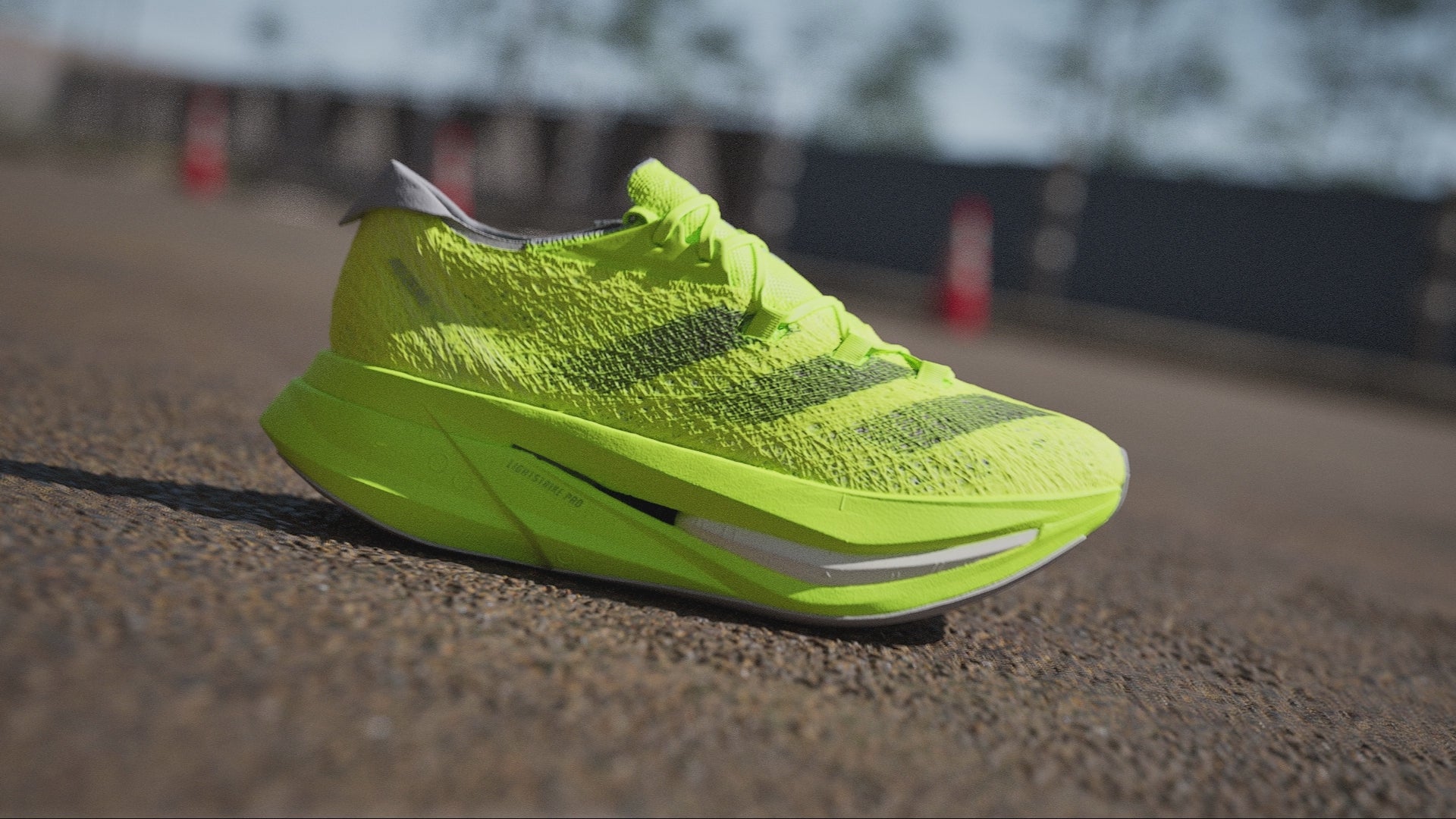 adidas Adizero Prime X 2.0 Strung Running Shoes - Yellow
