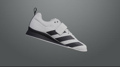 adidas Adipower 2 Weightlifting Shoes - White