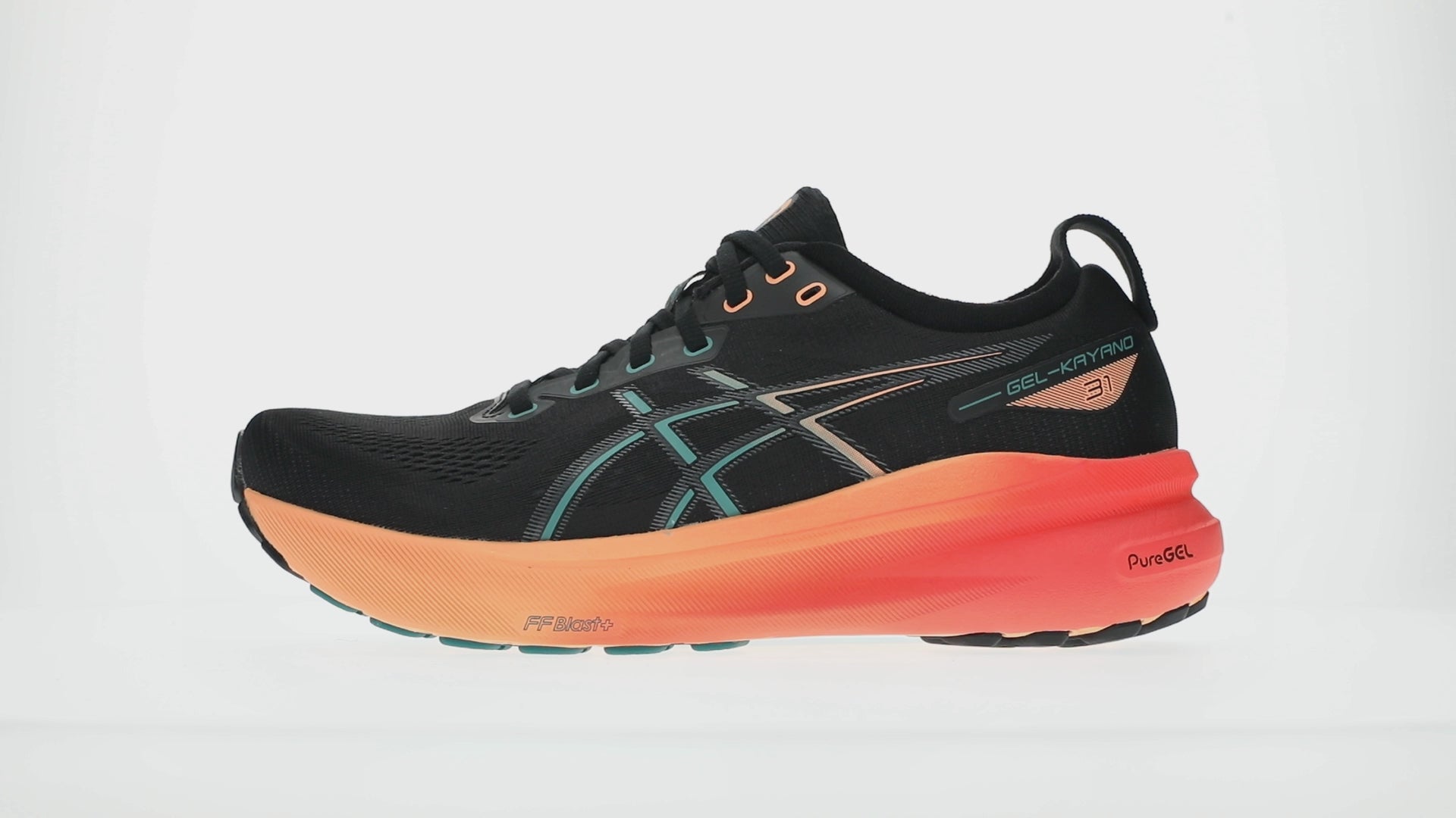 Asics Gel Kayano 31 Mens Running Shoes - Black – Start Fitness