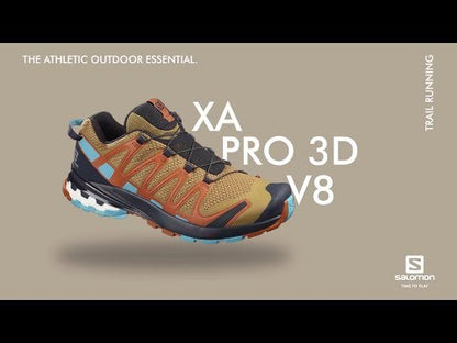 Salomon XA Pro 3D V8 GORE-TEX Womens Trail Running Shoes - Green